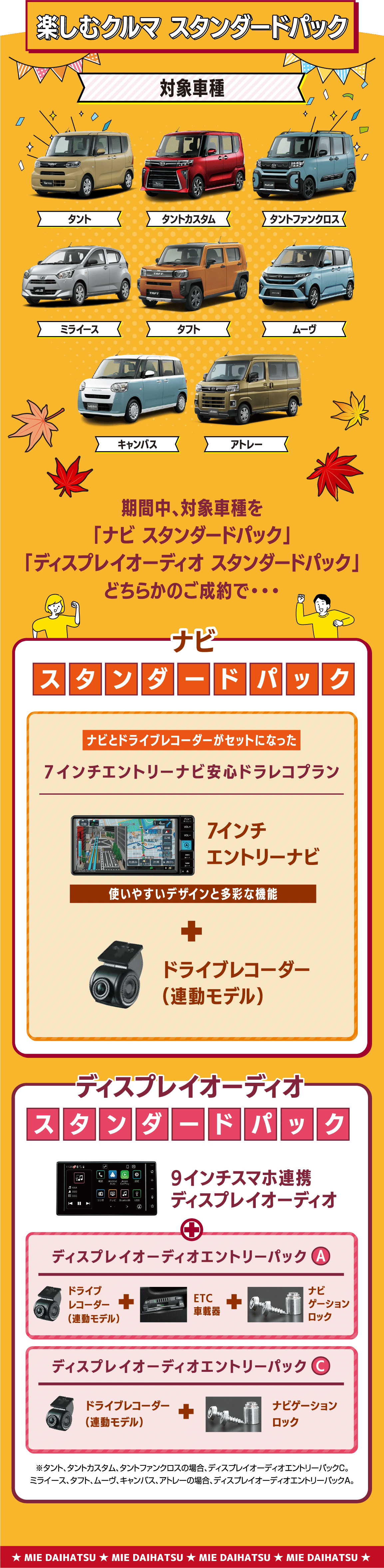 楽しむクルマ スタンダードパック
